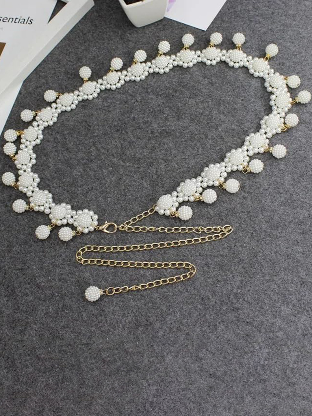 SYGA Women Beaded Adjustable Waist Chain Belt