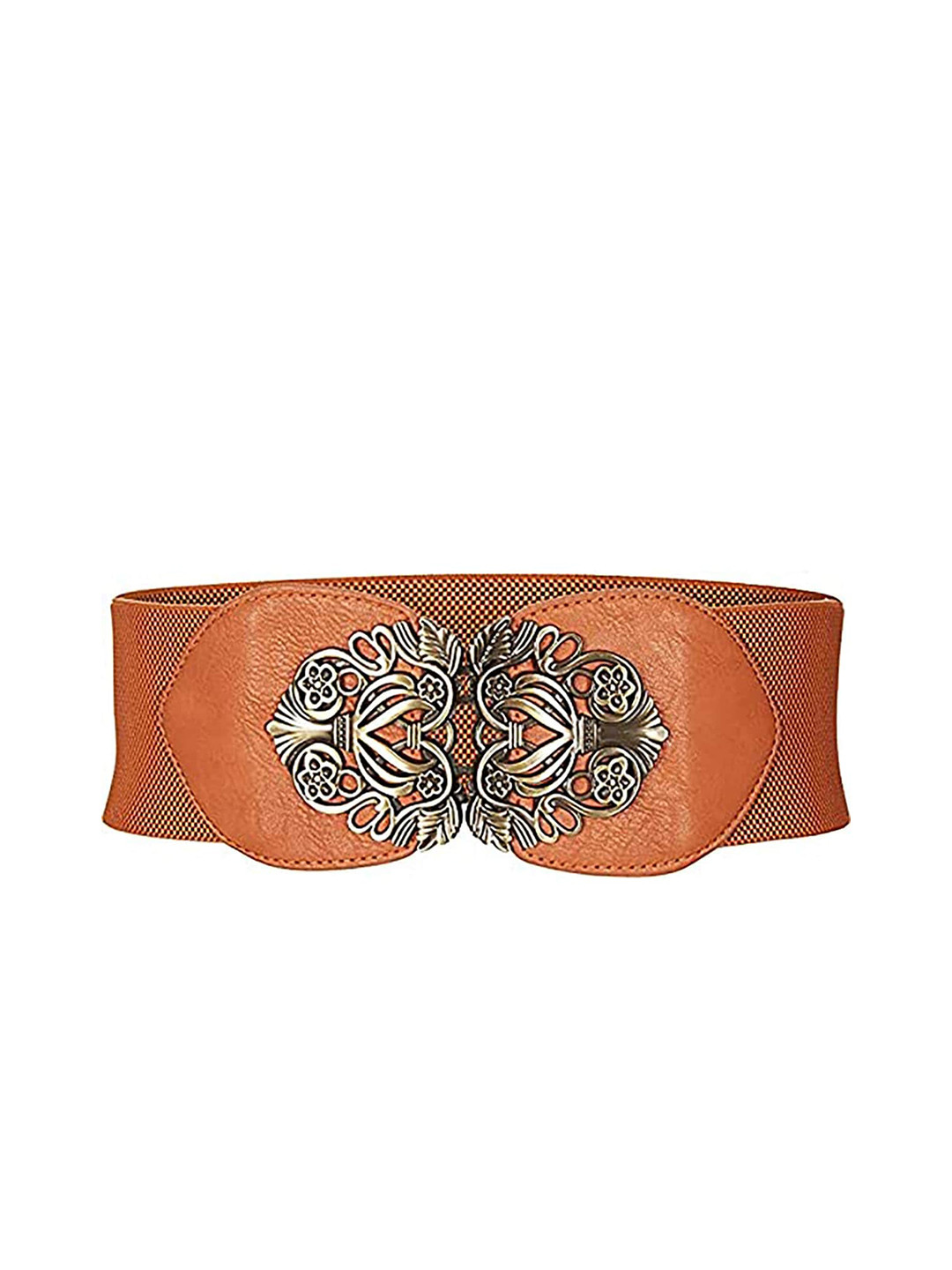 SYGA Cinch Wide Stretchable Leather Belt