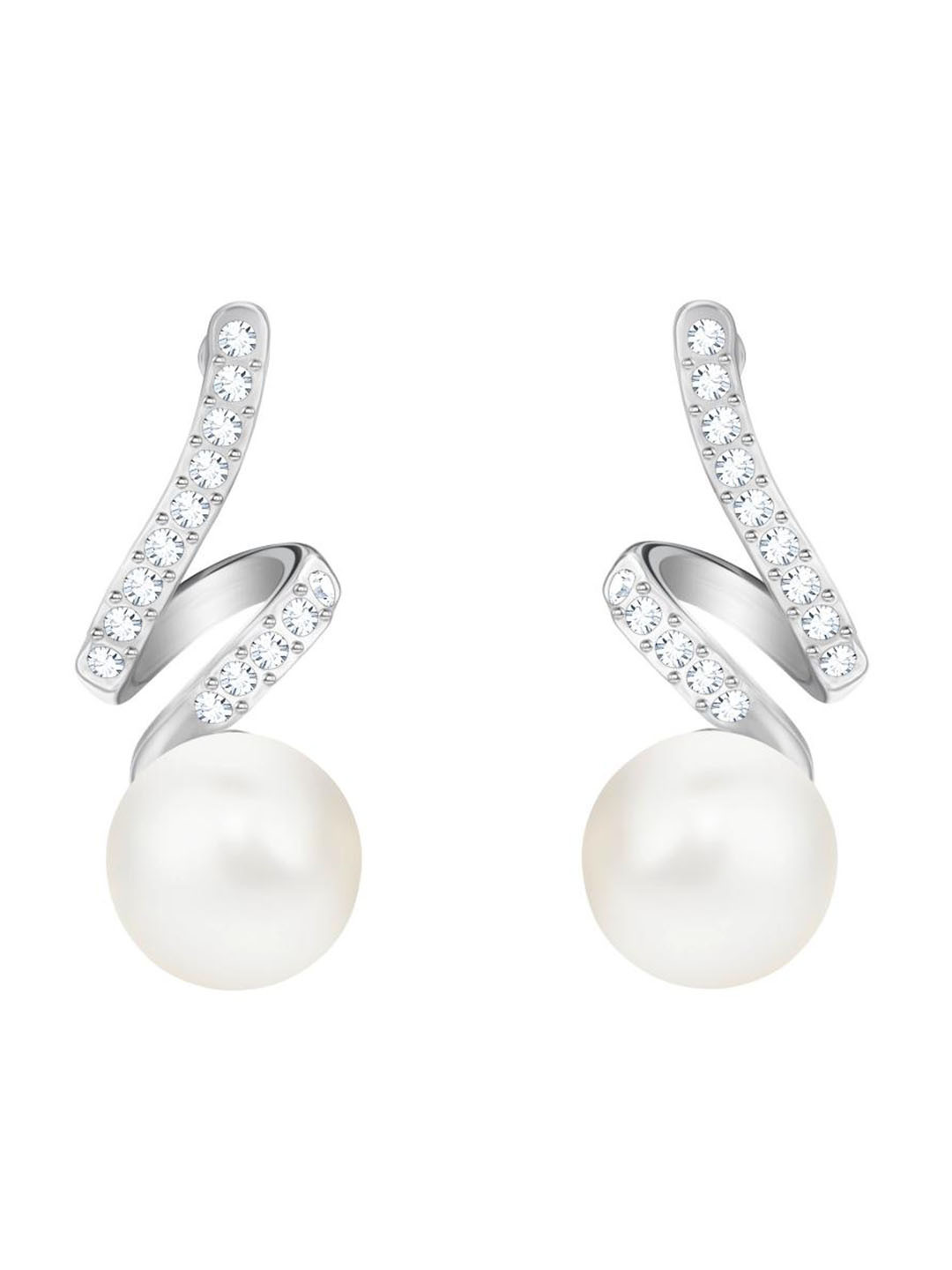 SWAROVSKI GABRIELLA:PE PRL CRYWHITE/RHS OU