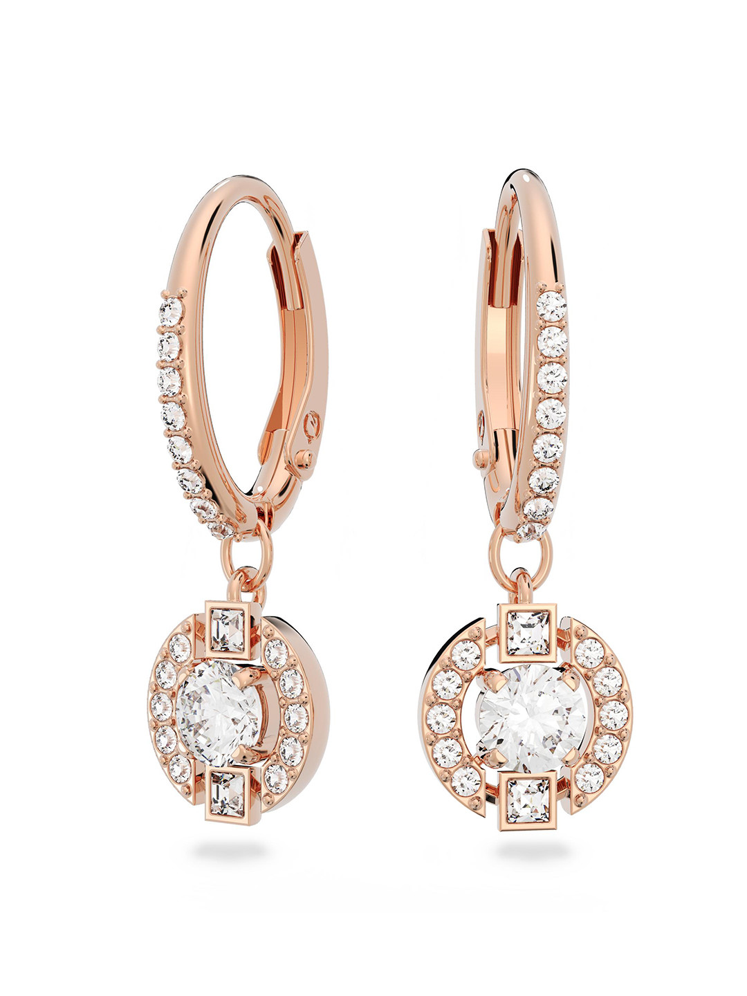 SWAROVSKI SPARKLING DC:PE DROP CZWH/CRY/ROS