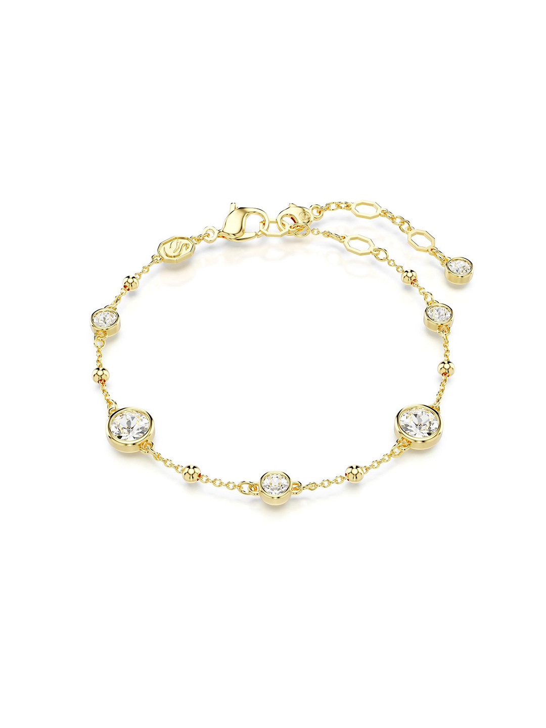 SWAROVSKI IMBER:BRACELET WHITE/GOS M