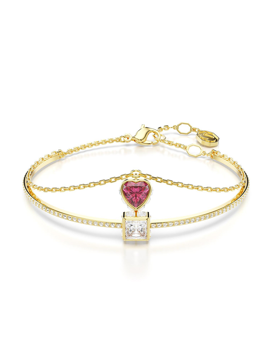 SWAROVSKI CHROMA:SOFT MB HEART MUL/GOS M