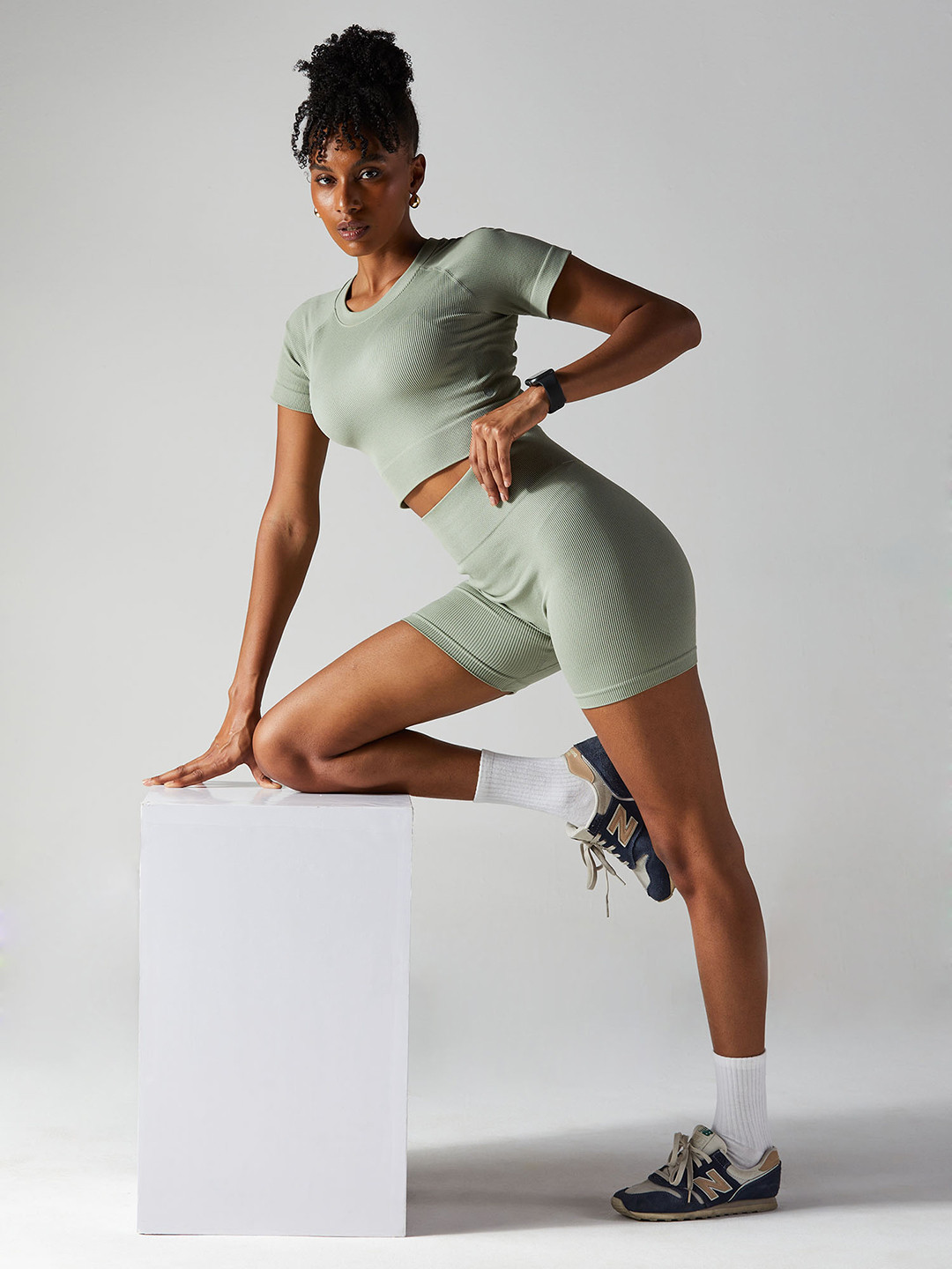 Cava Sage Pulse Biker Shorts