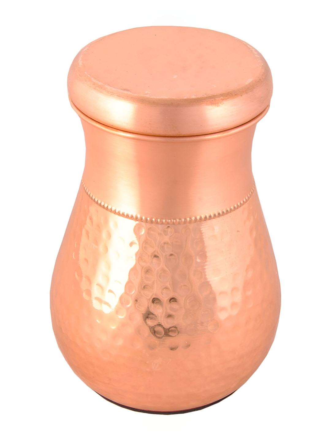 Shivshakti Arts Brown Copper Spill Proof Water Bottle - 1.6L