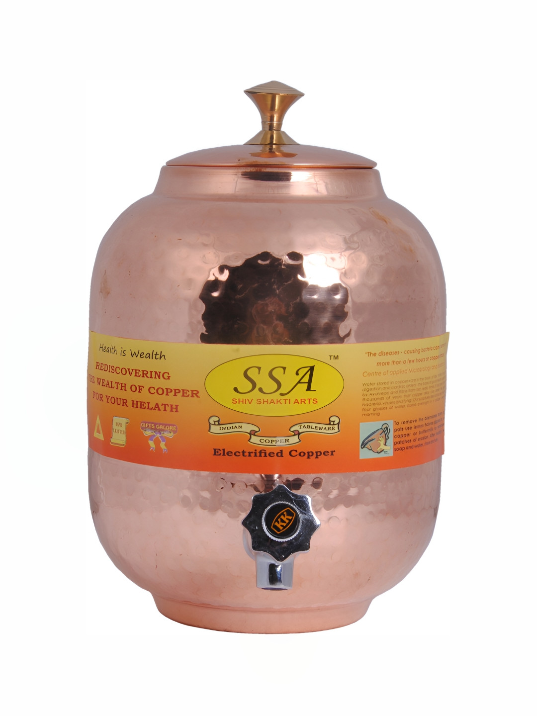 Shivshakti Arts Copper Water Dispenser