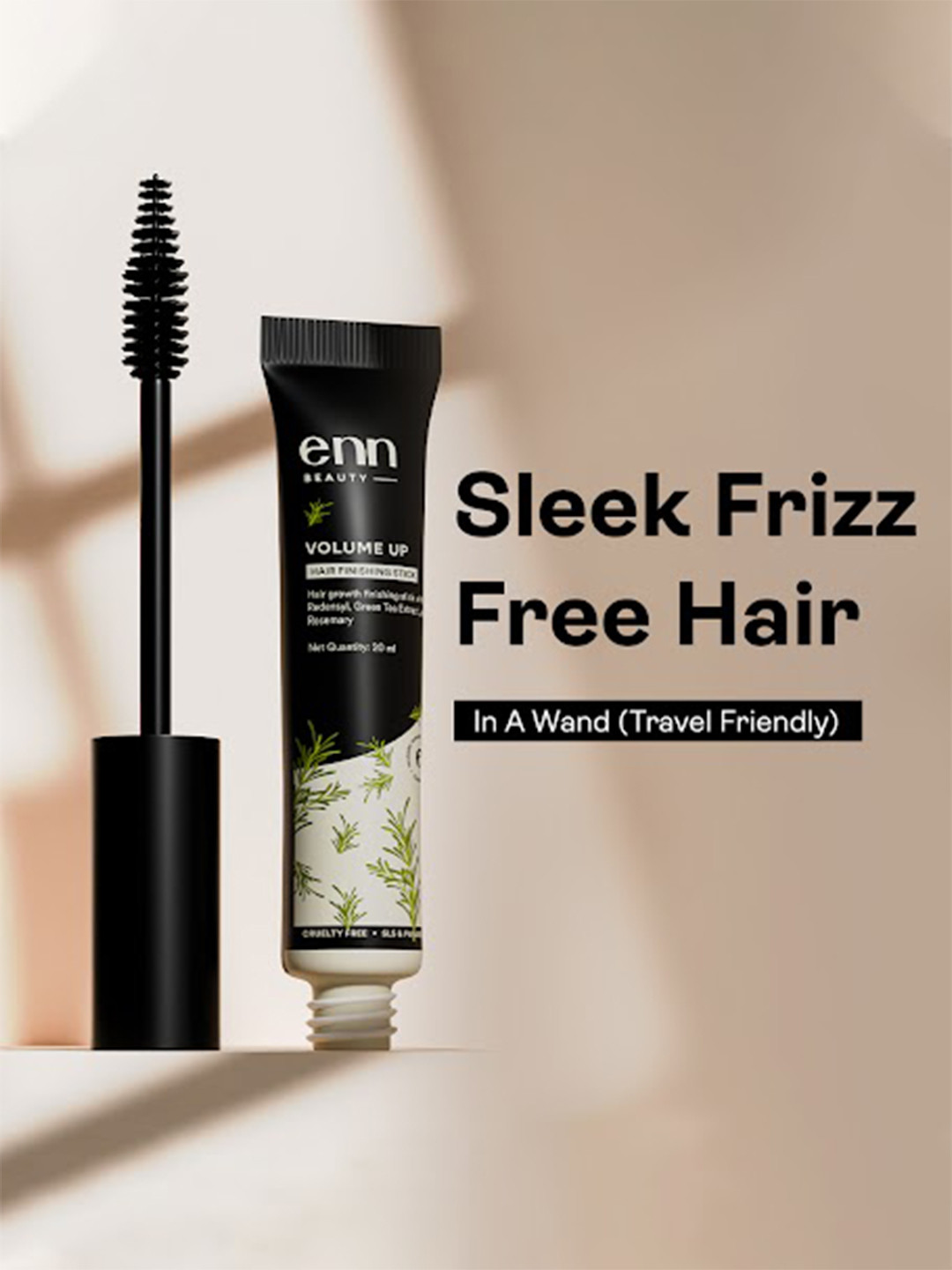 ENN Beauty Natural Styling Non-Greasy Hair Growth Hair Fixer Finishing Stick with Redensyl