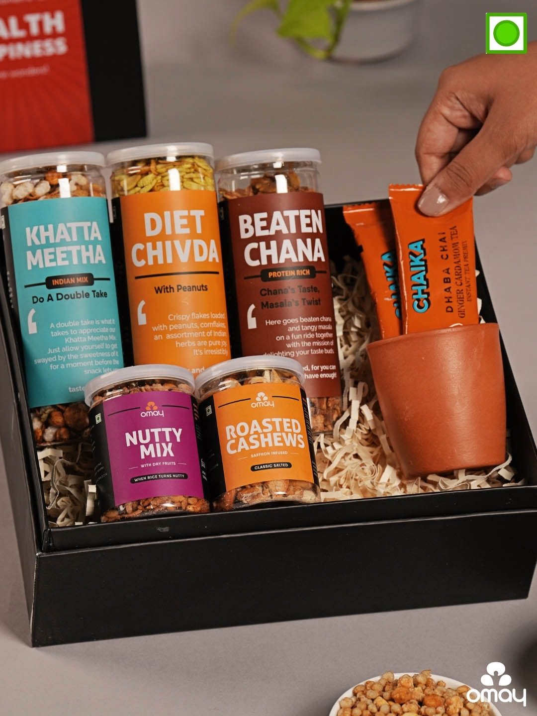 Omay Foods Set Of 8 Delightful Treats Gift Set