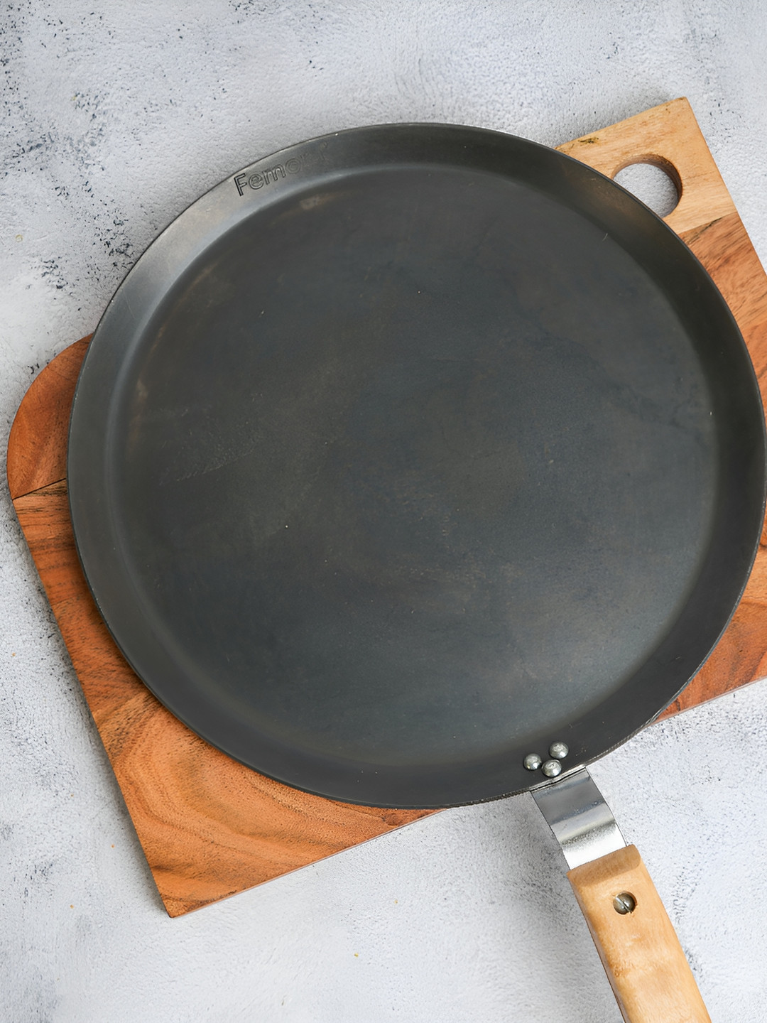 Femora Black Iron Dishwasher Safe Tava