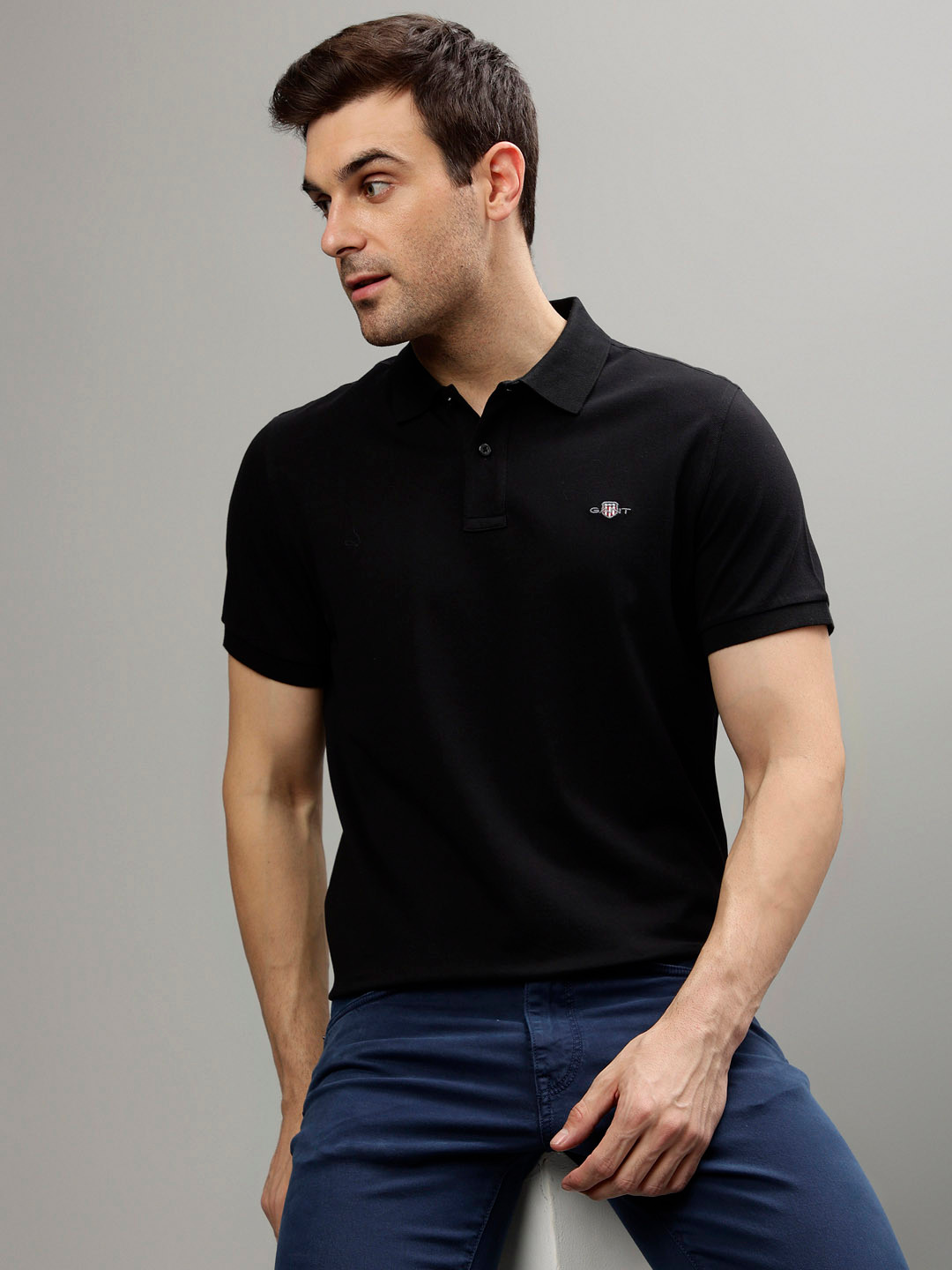 GANT Polo Collar Half Sleeves Cotton Casual T-shirt