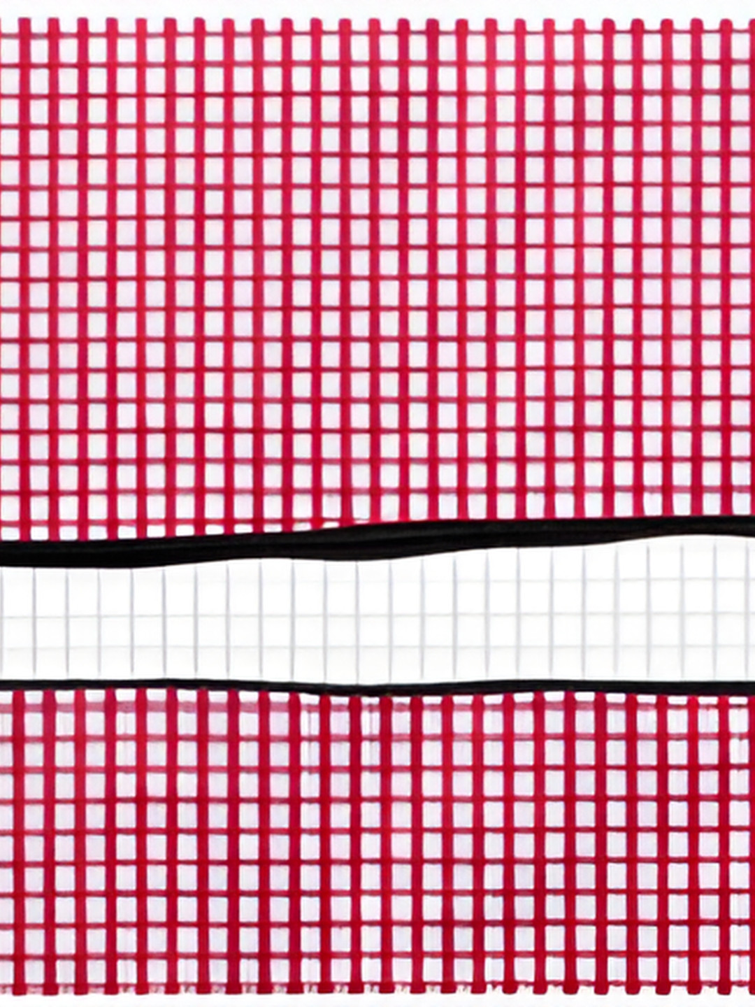 Stylista Pink & White Checked Rectangular Bed Server Mat with Zipper