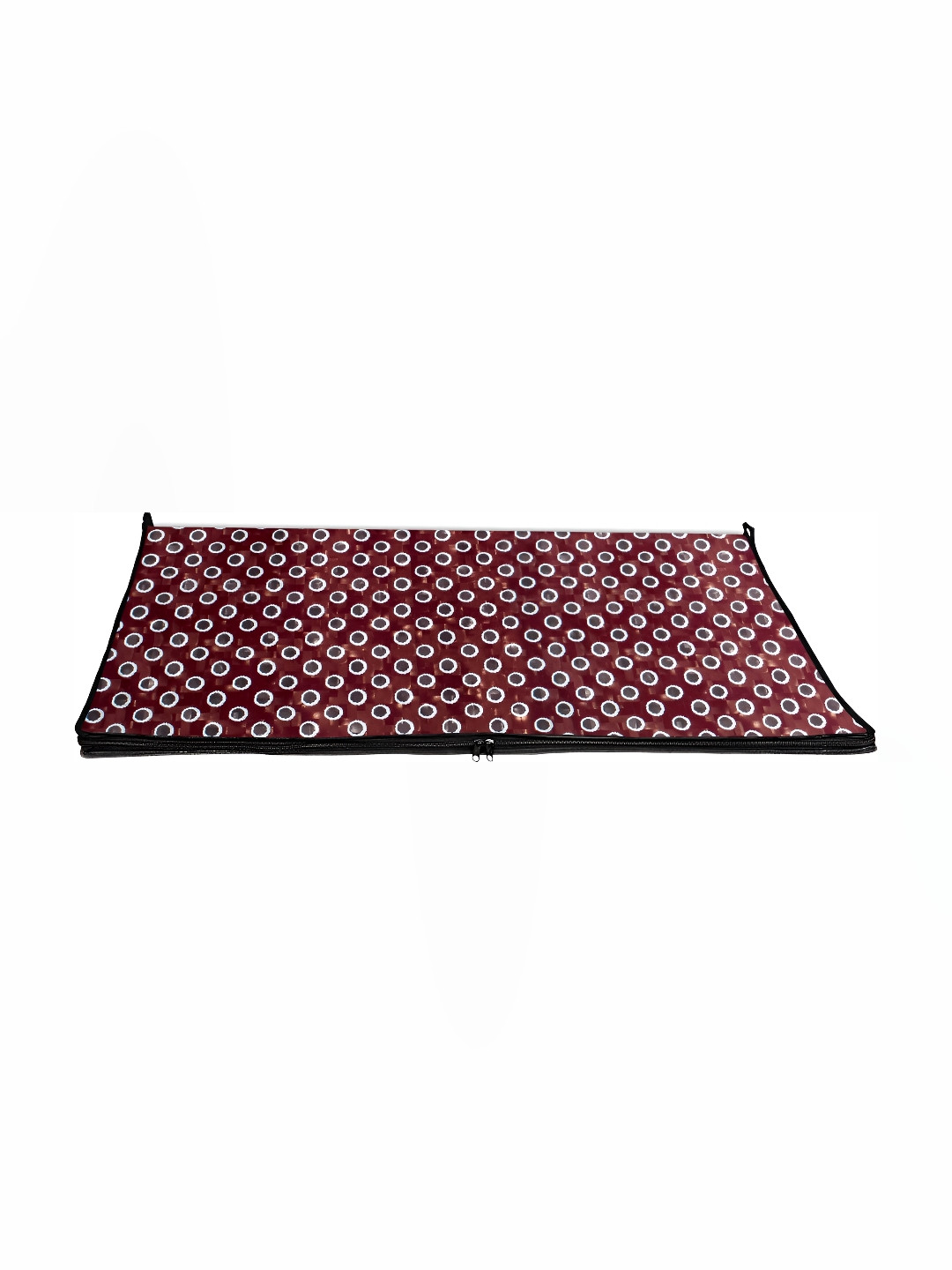Stylista Purple & White Floral Printed Rectangular Floor Mat