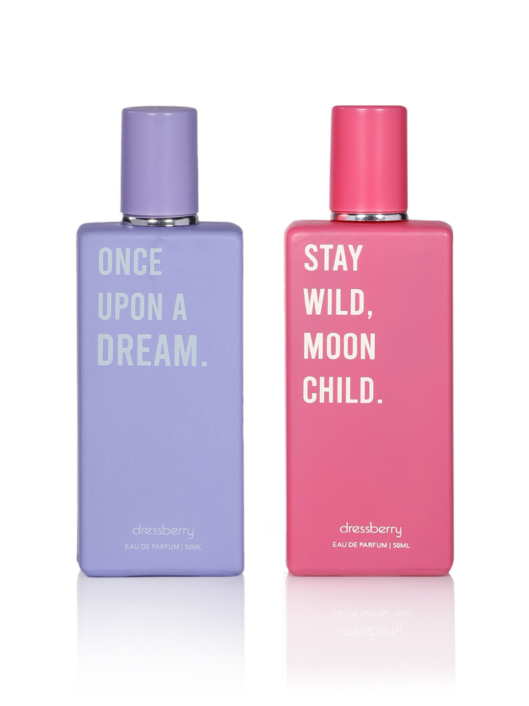 DressBerry Women 2Pcs Eau De Parfum - Once Upon A Dream & Stay Wild Moon Child - 50ml Each