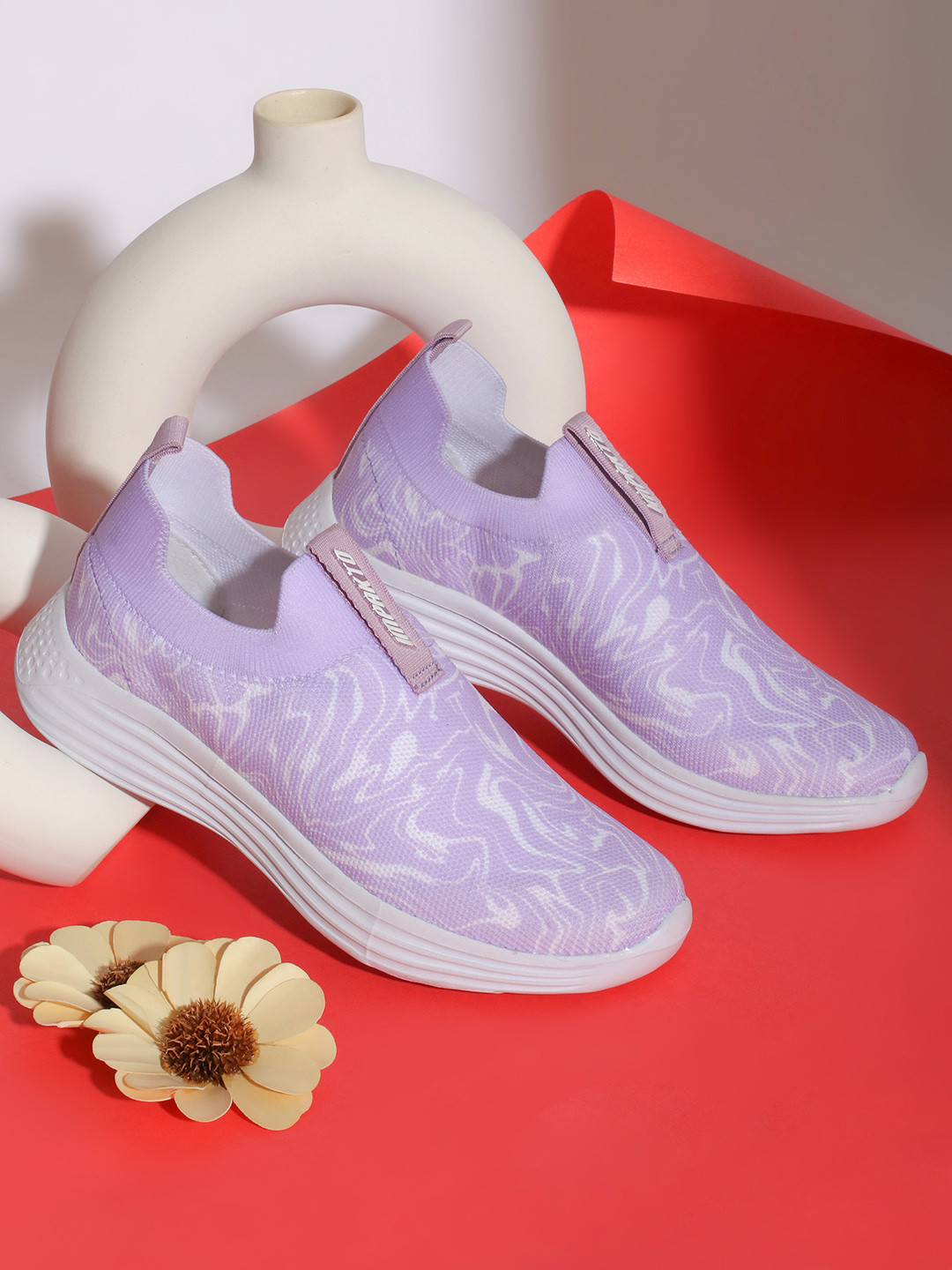 IMPAKTO Boys Printed Slip-On Sneakers