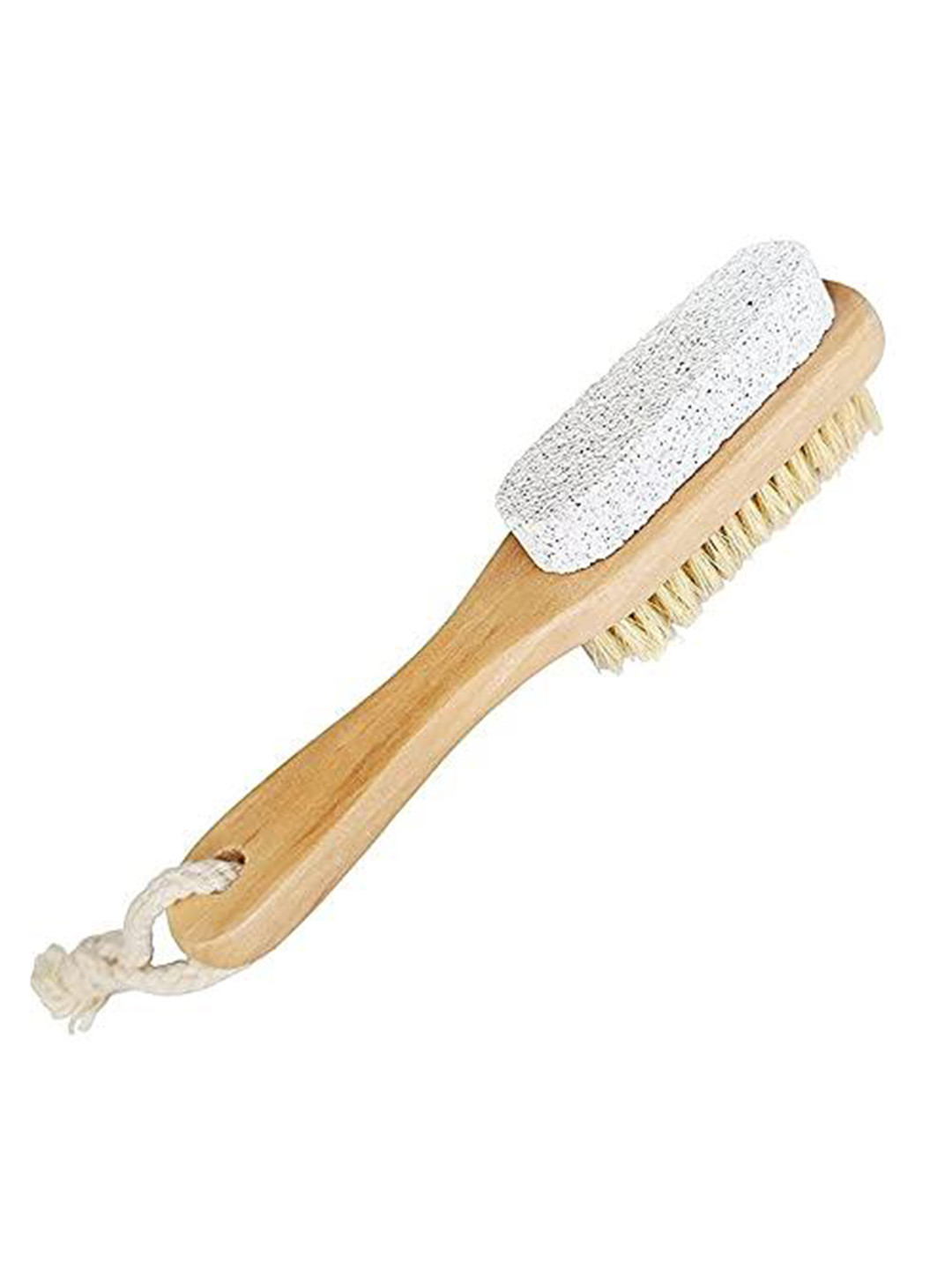 Rustic Rituals Hand & Foot Cleaning Brush with Pumice Stone - Beige