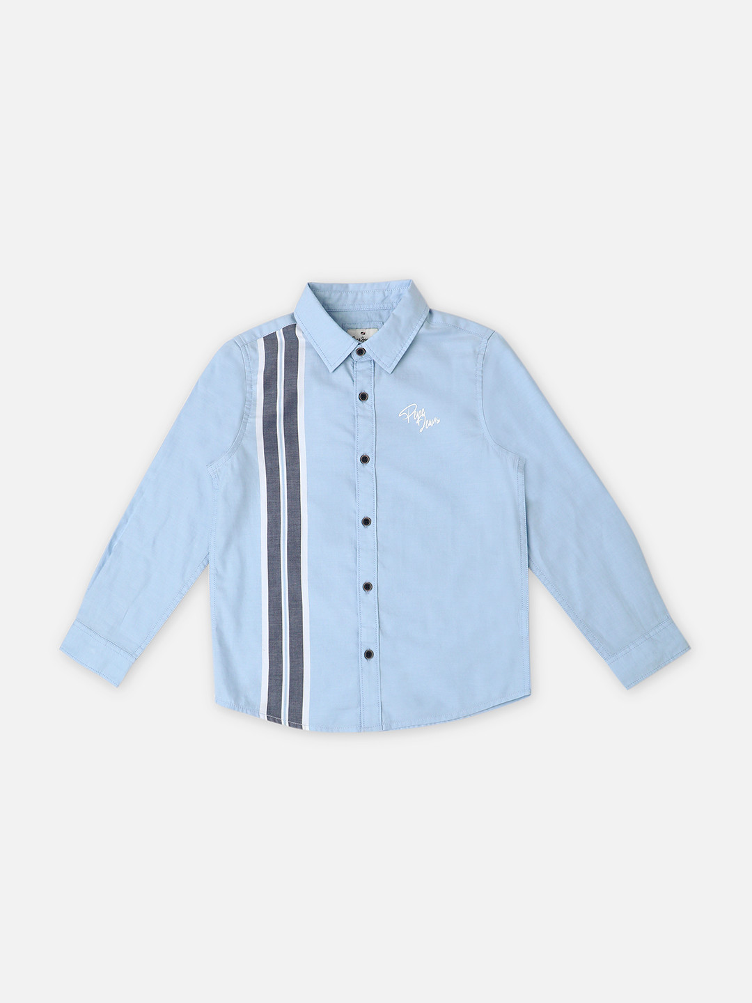 Pepe Jeans Gabriel Boys Striped Pure Cotton Casual Shirt
