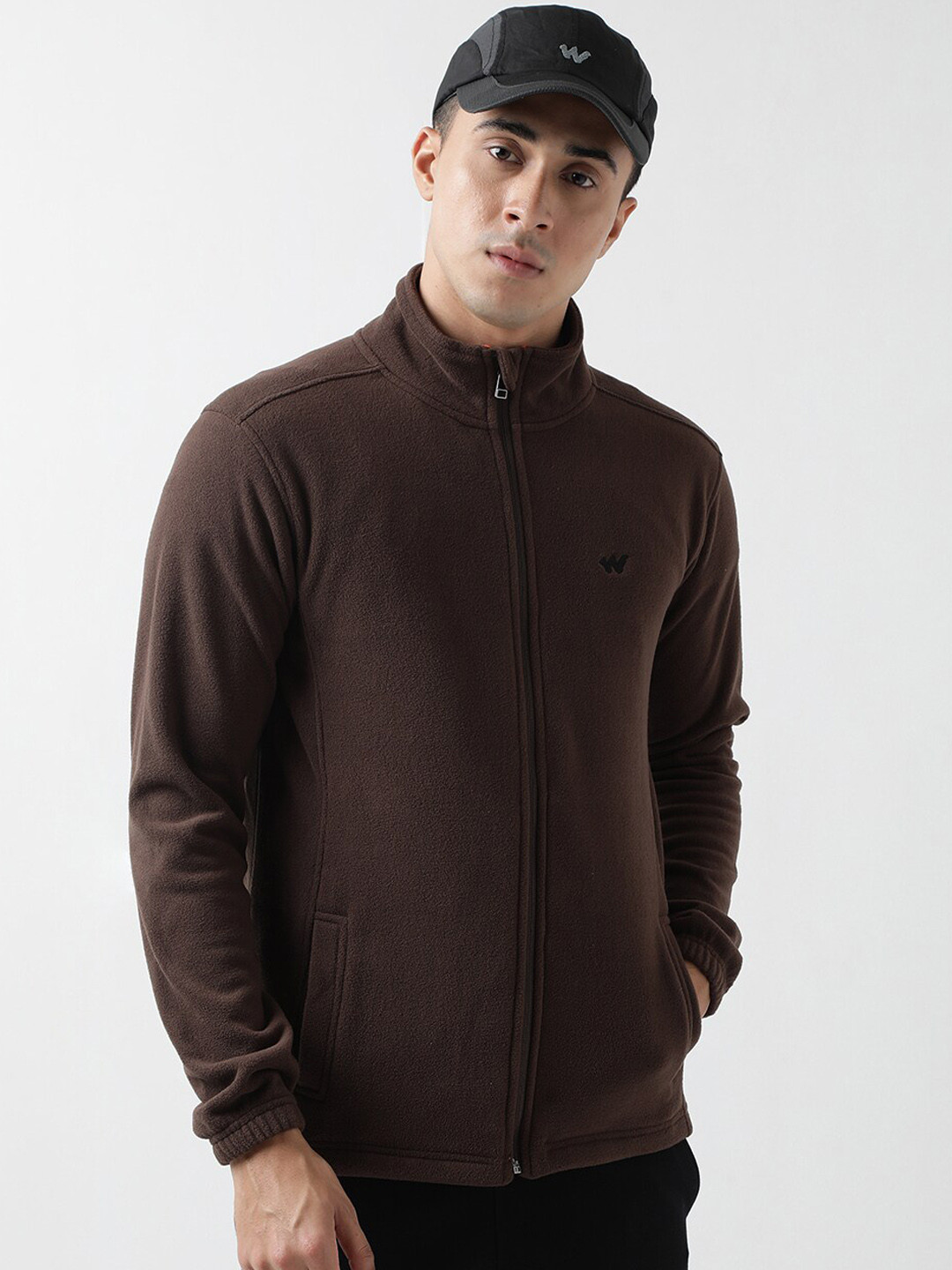 Wildcraft Lightweight Anti Odour Fleece Bomber Jacket