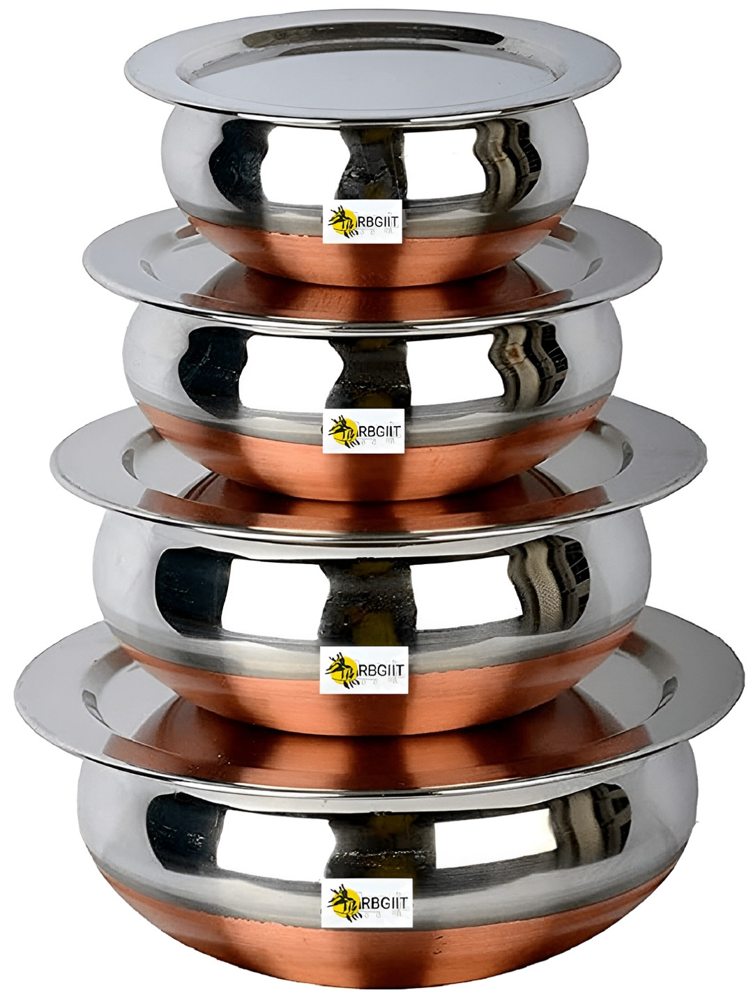 RBGIIT Steel Stainless Steel Cooking Cookware