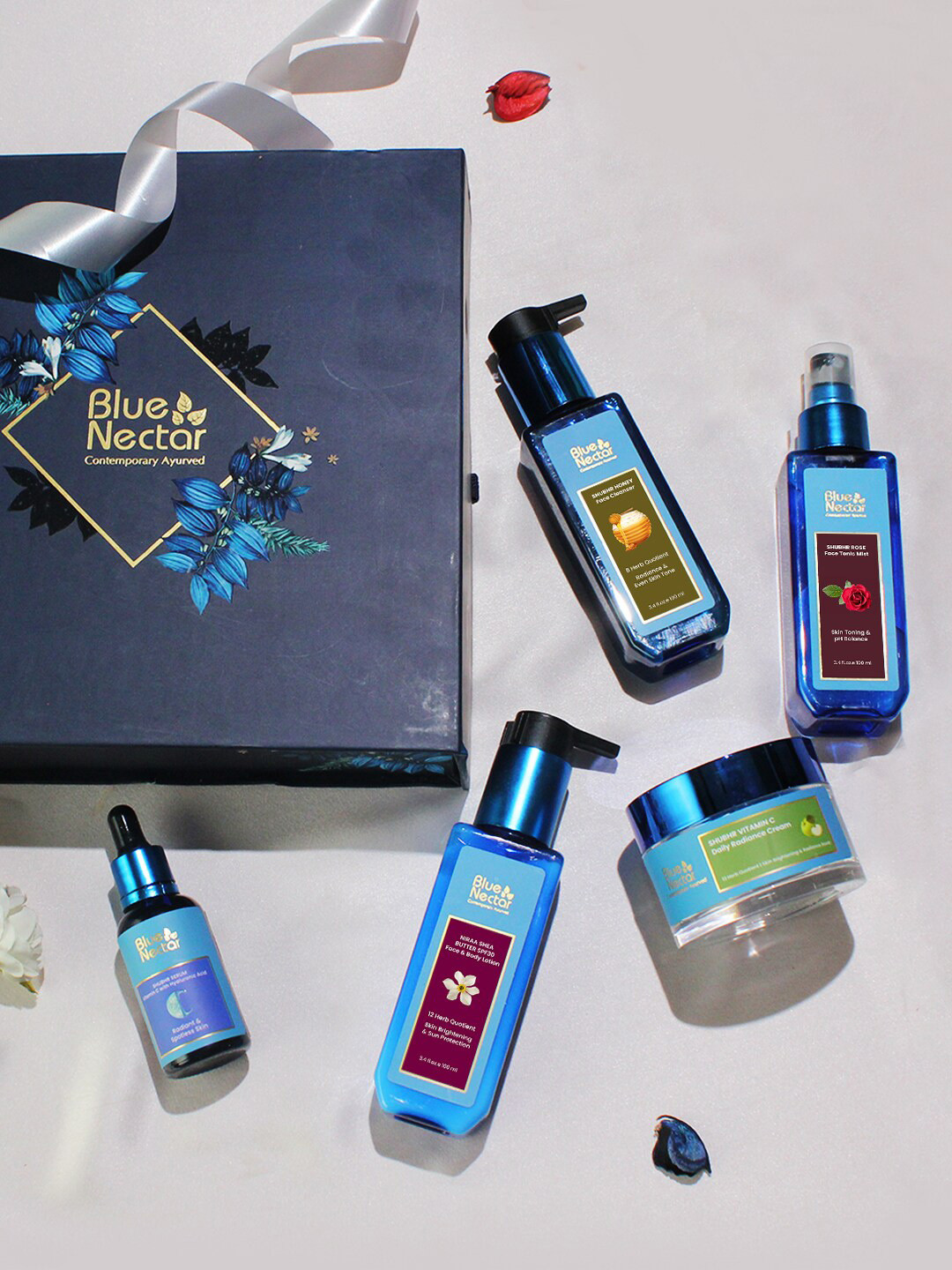 Blue Nectar 5-Pcs Indulgent Nature Beauty Gift Set
