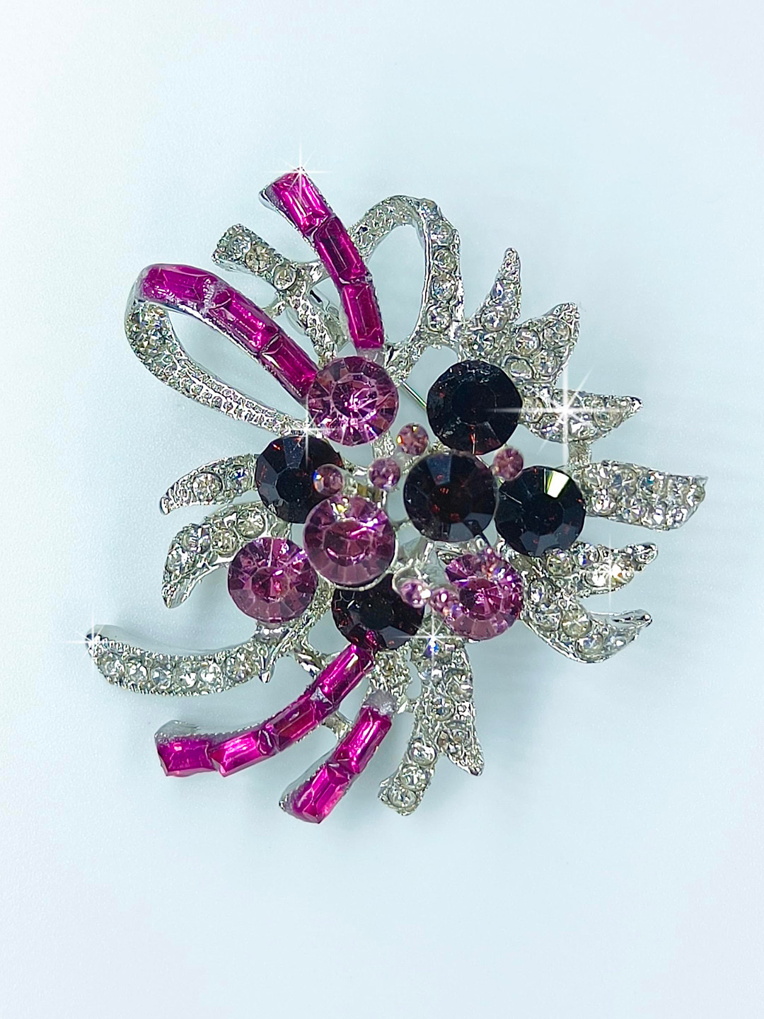 SYGA Crystal Rhinestone Jewellery Pin Brooch