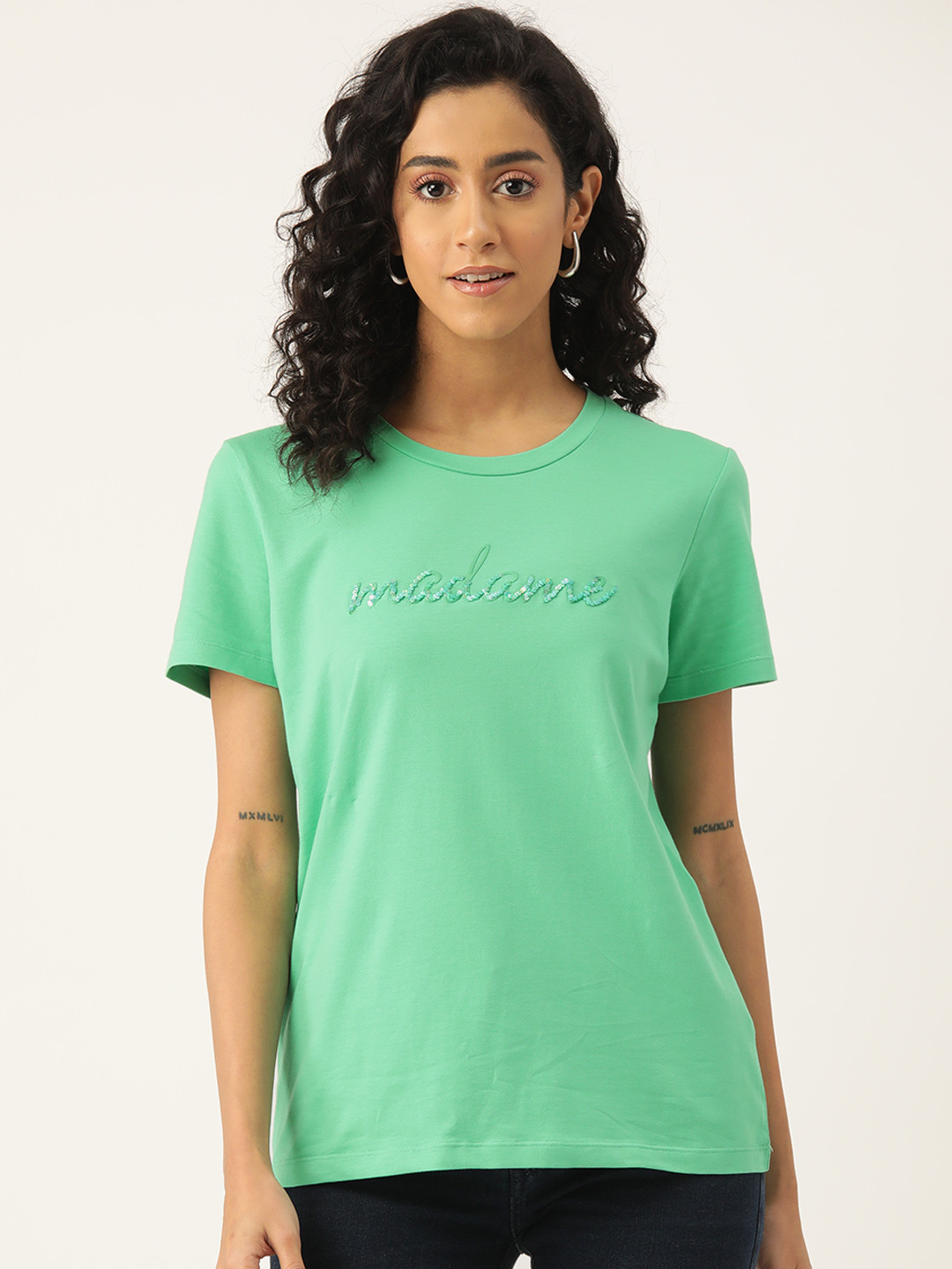 Madame Sequinned T-shirt