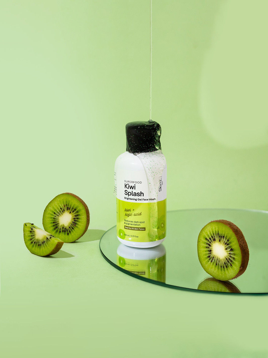 Skin Fx Superfood 2-Pcs Kiwi Splash Brightening Gel Face Wash - 100 ml Each