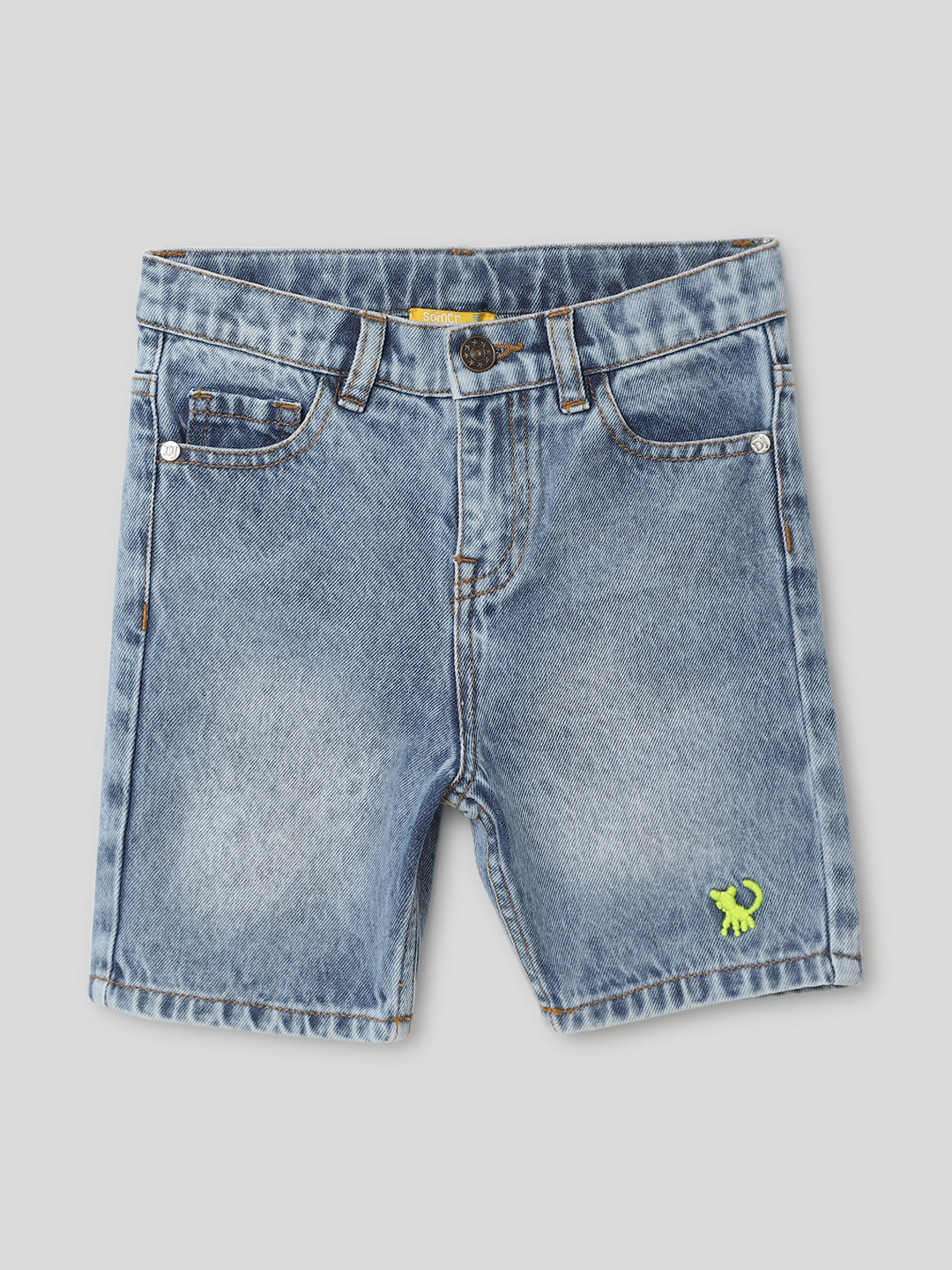 Somersault Boys High-Rise Denim Shorts