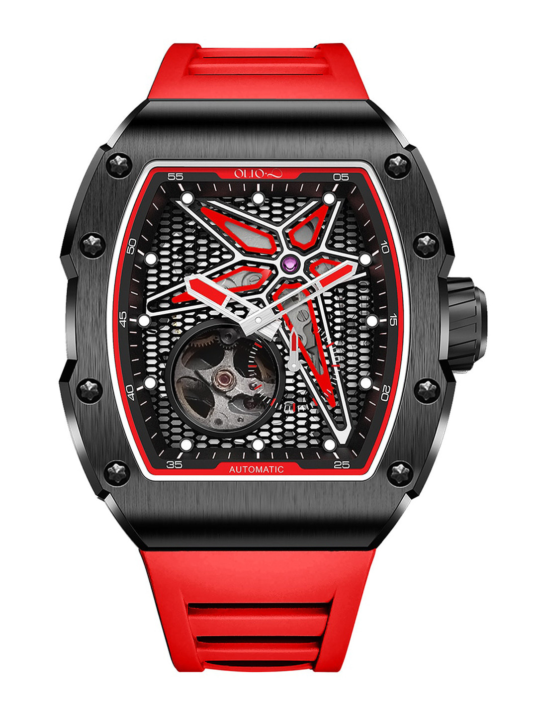 Olto.8 Men Stainless Steel Analogue Automatic Motion Powered Watch V1-3300-S14