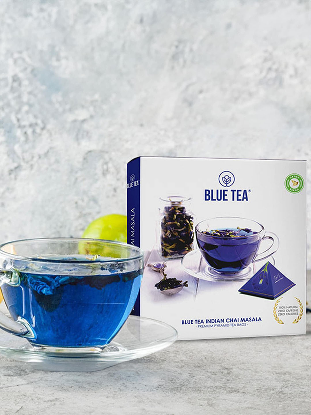 BLUE TEA Indian Chai Masala 12 Tea Bags