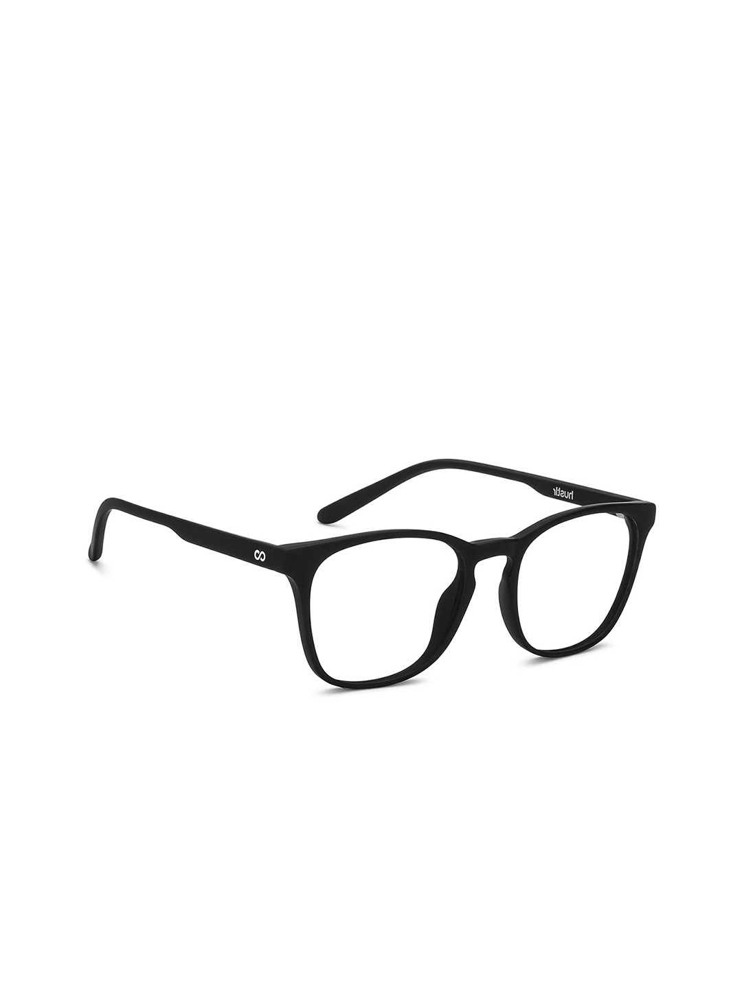 Lenskart HUSTLR Kids Black Zero Power Bluecut & Antiglare Computer Eyeglasses