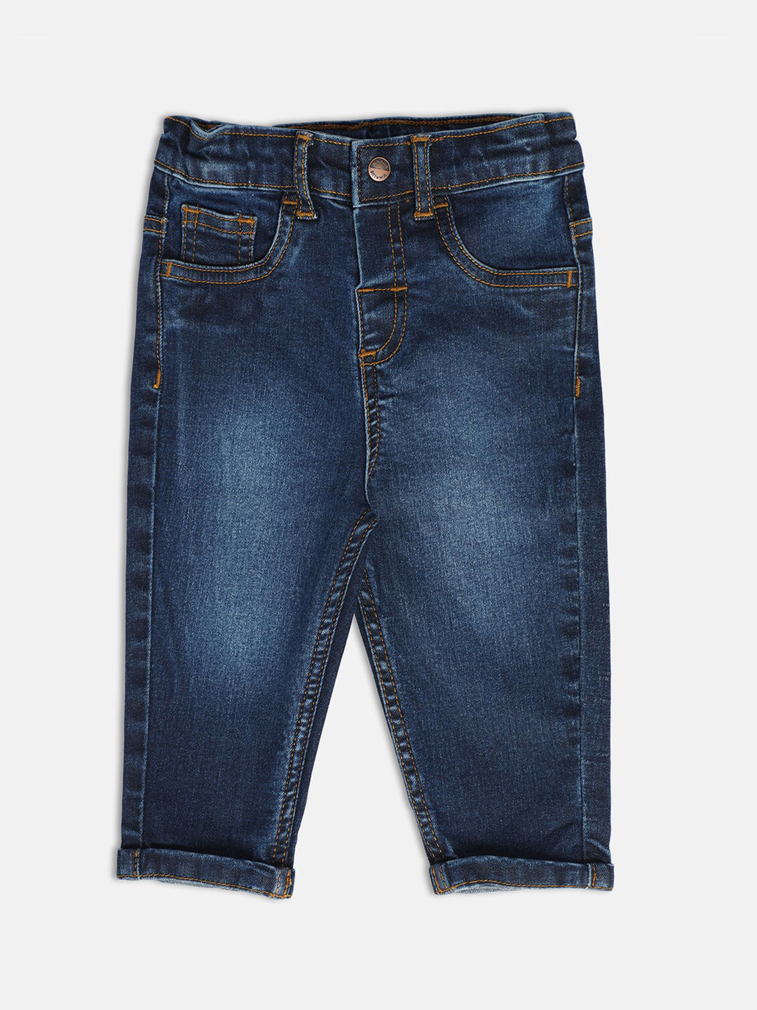 MINI KLUB Boys Classic Light Fade Stretchable Jeans