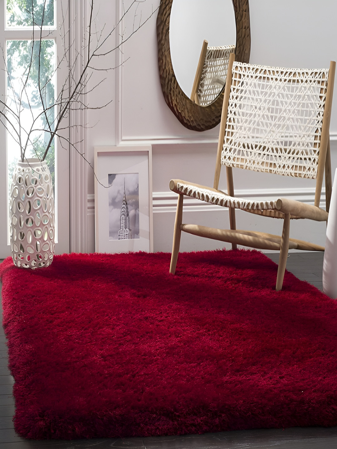 Shopgallery Rose Anti-Skid Carpet