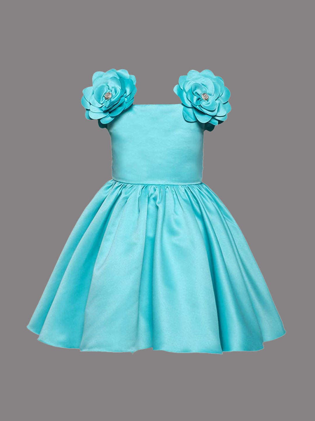 The Magic Wand Puff Sleeve Fit & Flare Party Dress