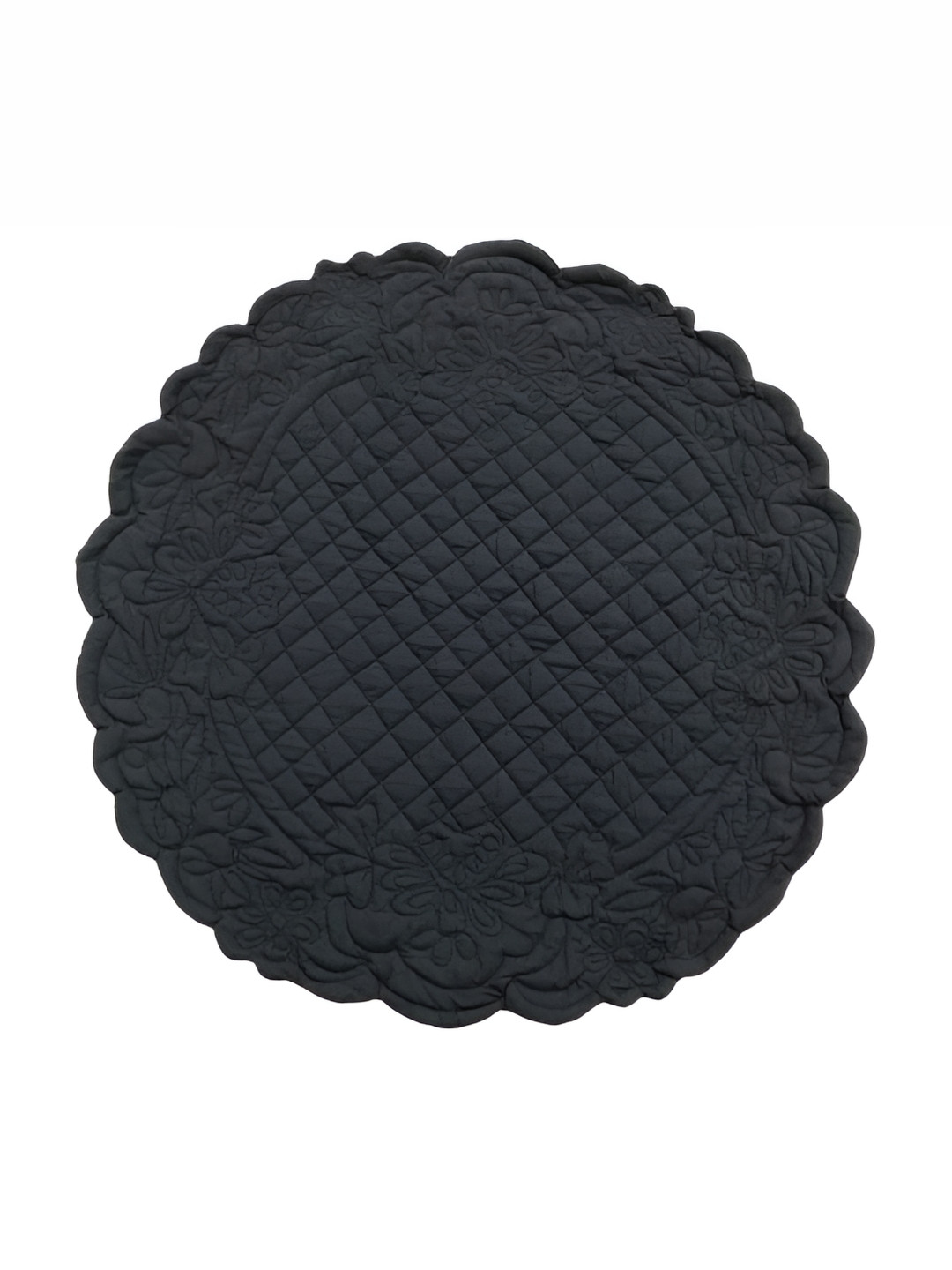 Belleven 4 Pieces Blue Pure Cotton Quilted Table Placemat