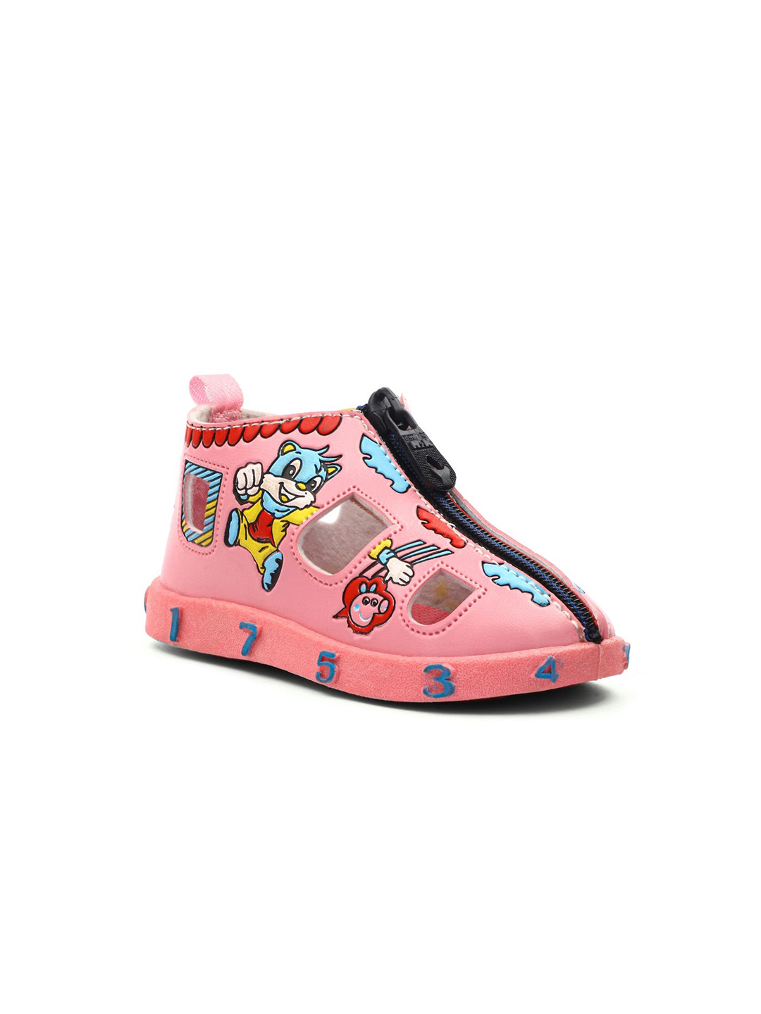 BAESD Kids Printed Shoe-Style Sandals