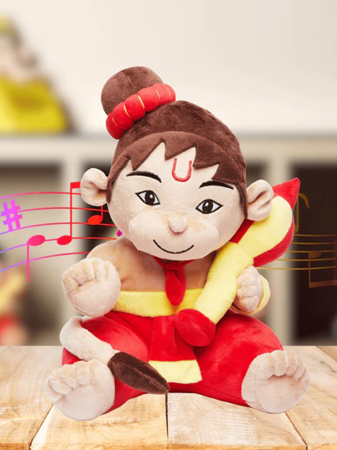 Buy Panda s Box Kids Mantra Chanting Baby Hanuman Musical Soft Plush Toy Soft Toys And Dolls for Unisex Kids 27101334 Myntra