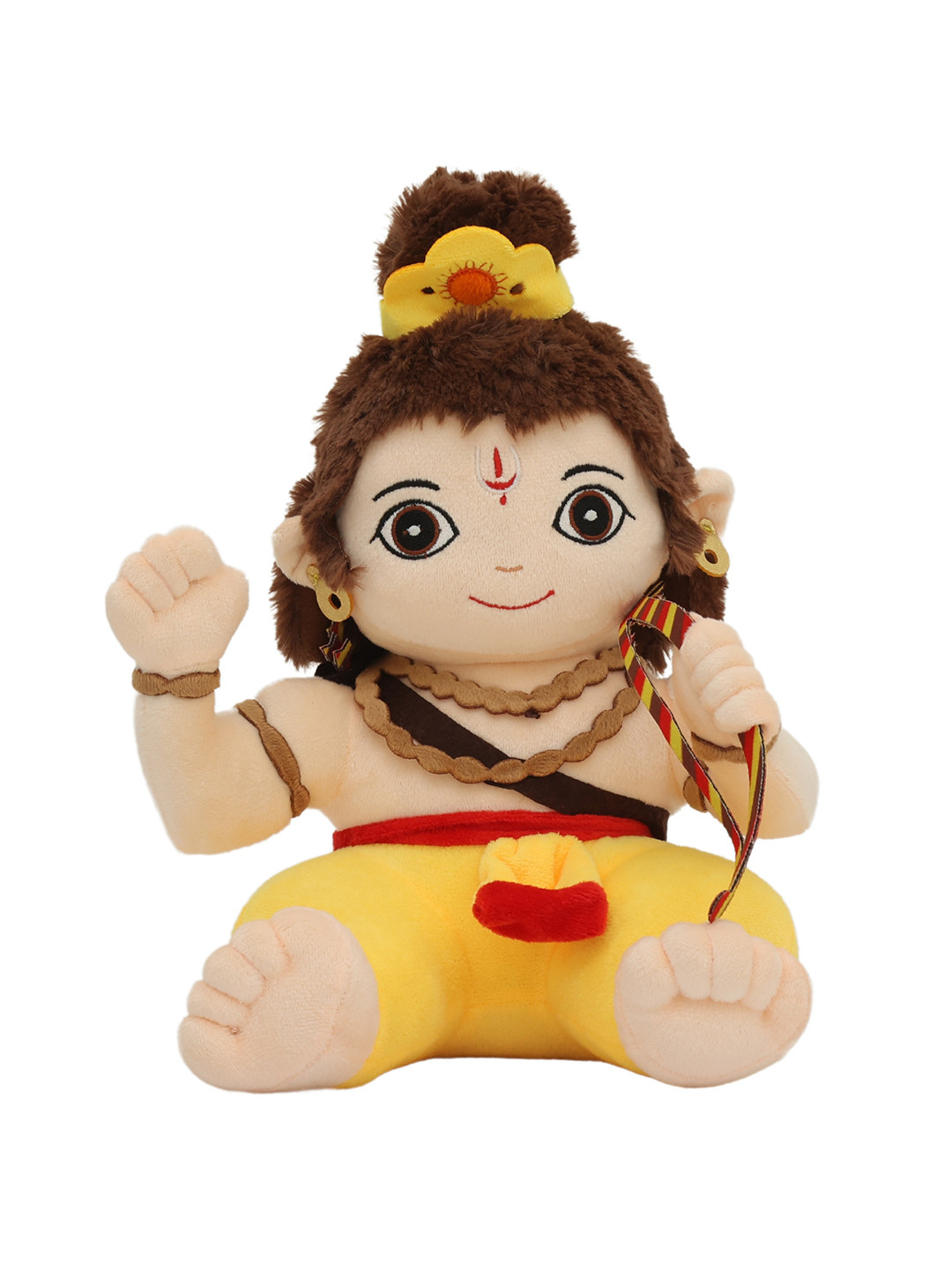 Panda's Box Kids Mantra Chanting Baby Rama Musical Soft Plush Toy