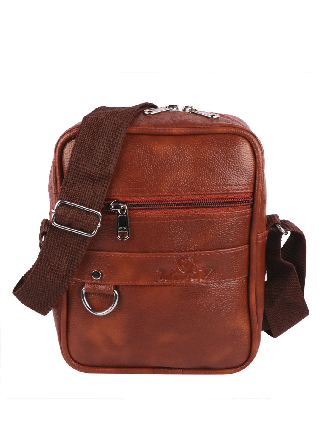 Keviv Structured Messenger Bag