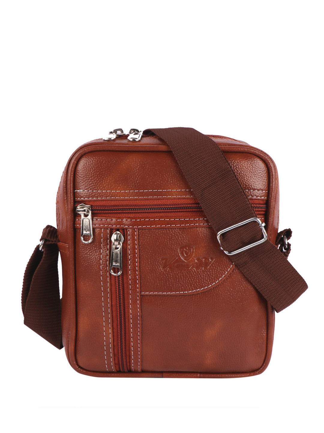 Keviv Structured Messenger Bag