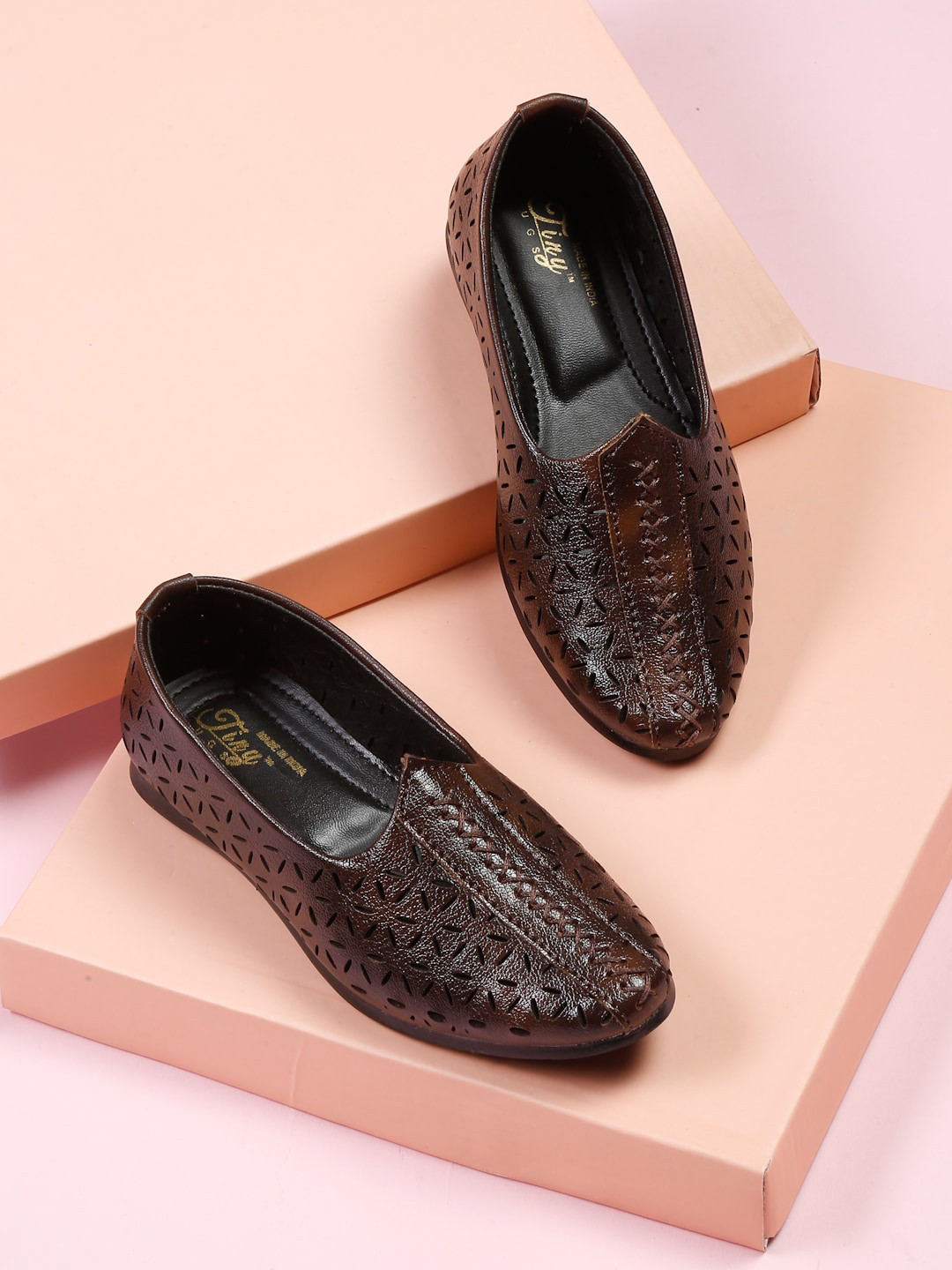 Tiny Bugs Boys Textured Comfort Insole Mojaris