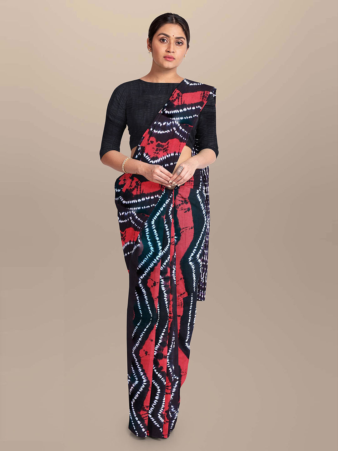 Sanganeri Print Pure Cotton Bagru Saree