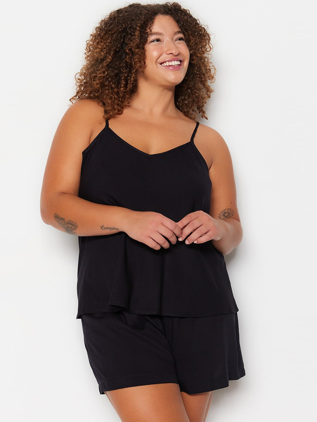 Trendyol Sleeveless Night Suit