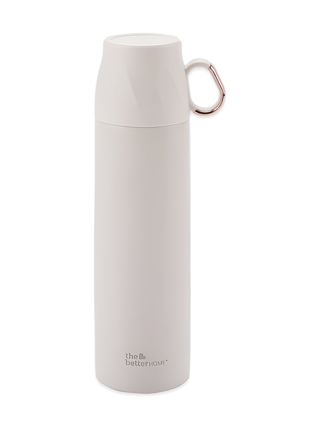 The Better Home White Brand Logo Stainless Steel Double Wall Vacuum Flask - 500ml