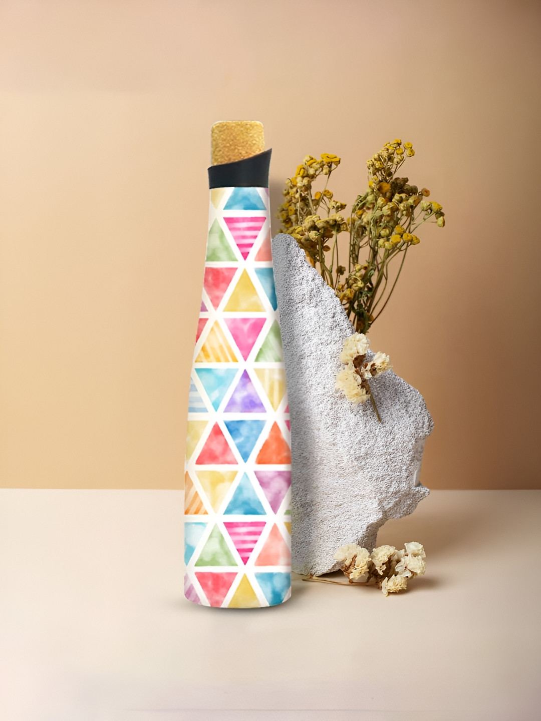 The Better Home White Conversational Stainless Steel Spill Proof Flask - 500ml