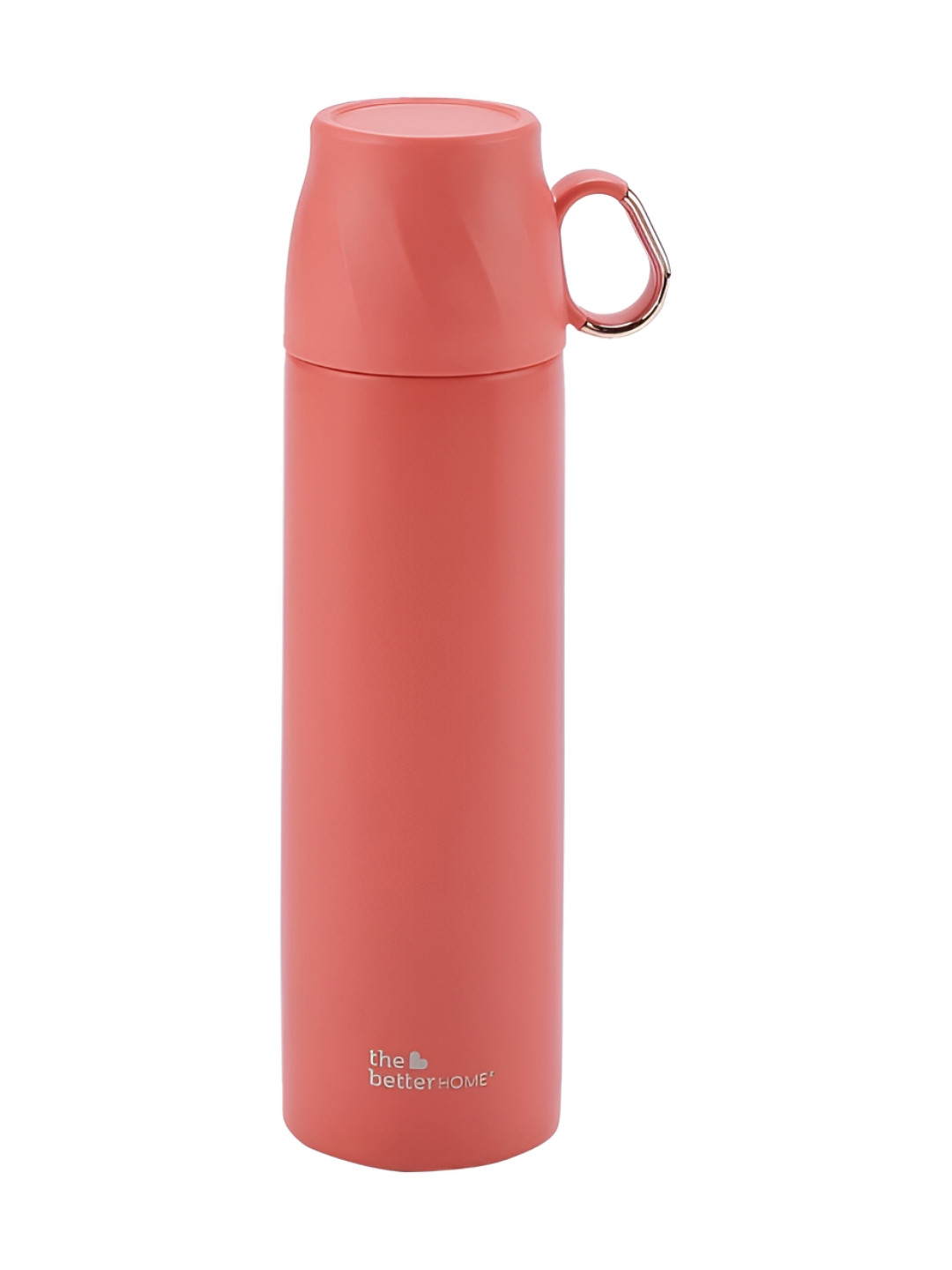 The Better Home Orange Brand Logo Stainless Steel Spill Proof Flask - 500ml