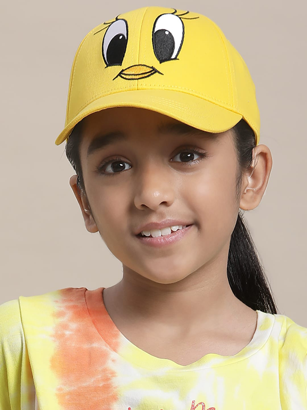 Kids Ville Girls Printed Looney Tunes Baseball Caps