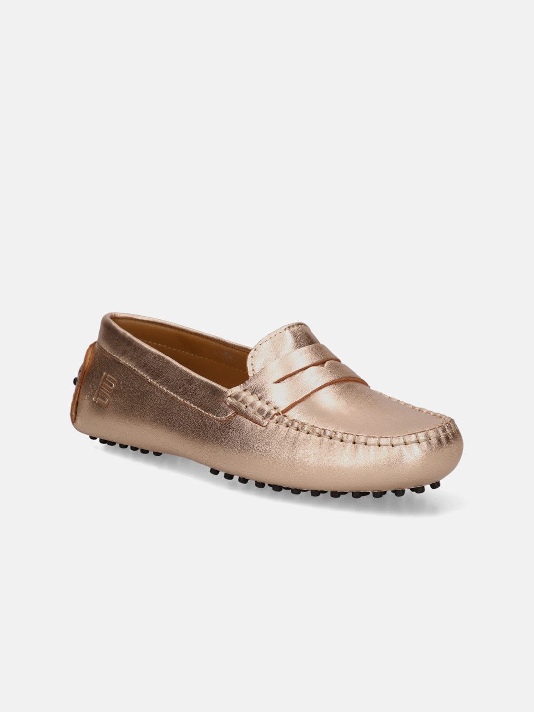 BAGATT Lilly Women Round Toe Leather Driving Shoes