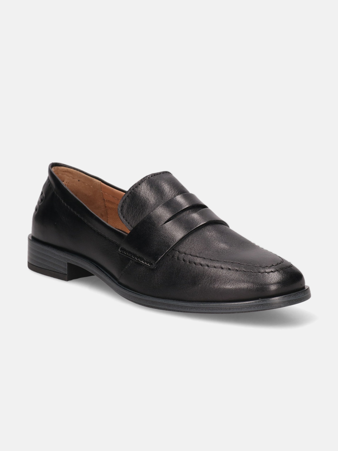 BAGATT Rosalie Women Textured Round Toe Leather Loafers