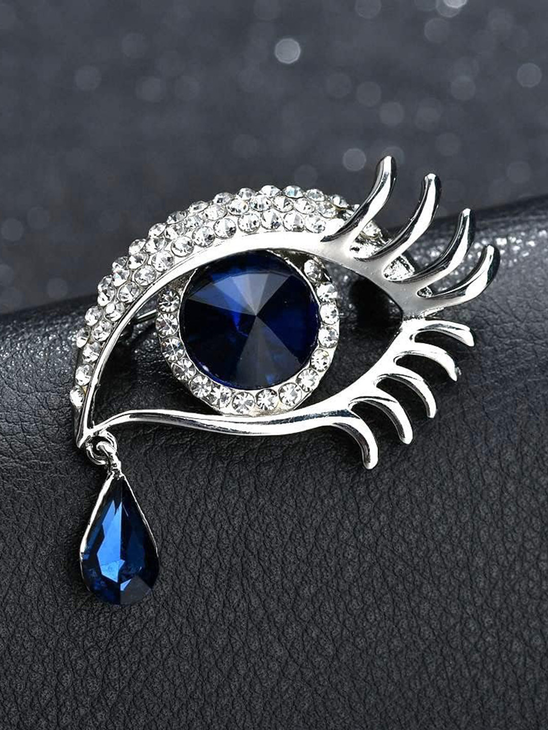 SYGA Women Creative Eyes Diamond Brooch