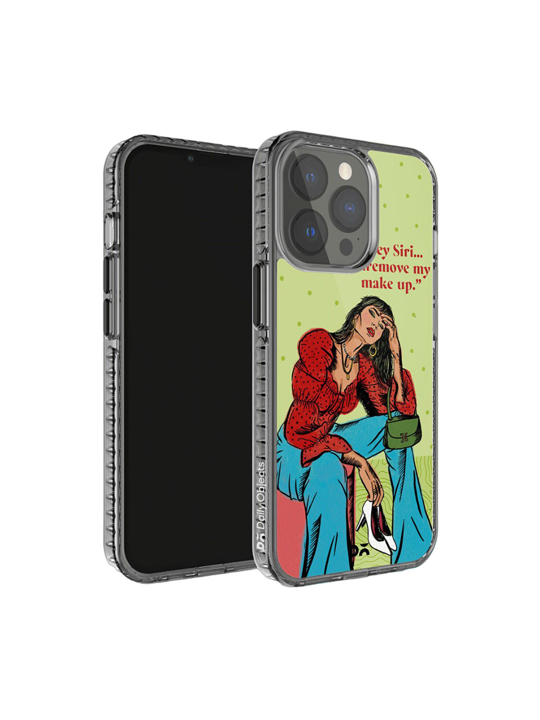 DailyObjects Quirky Printed iPhone 13 Pro Super Slim Back Case