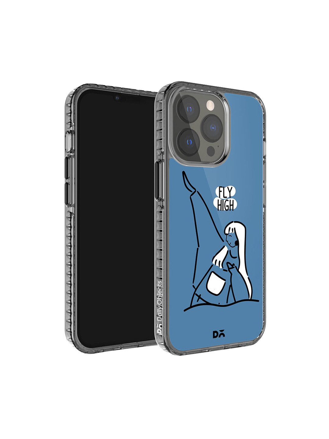 DailyObjects Flying High Printed Impact Resistant iPhone 14 Pro Max Super Slim Back Case